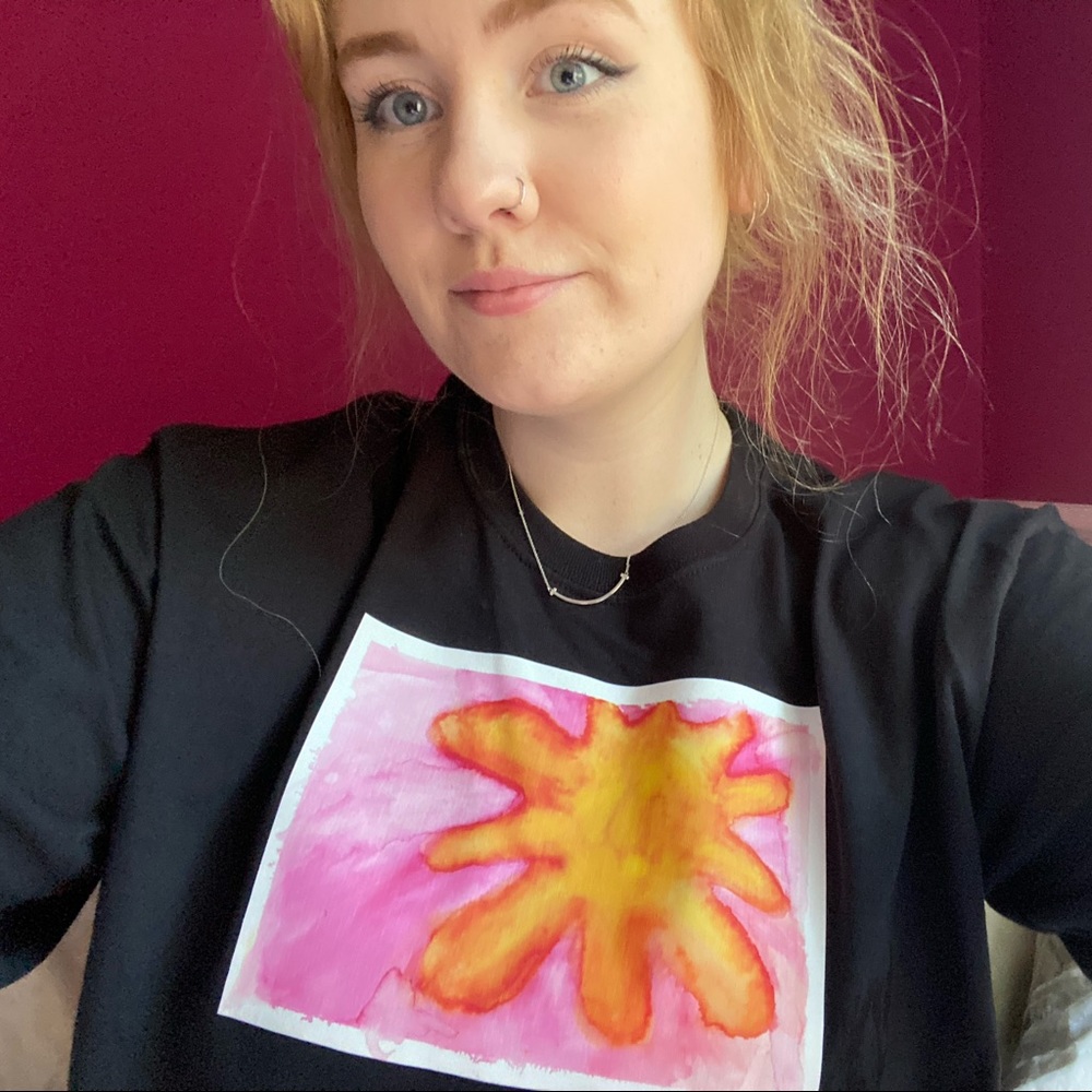 Watercolor Sun Graphic T ☀️
